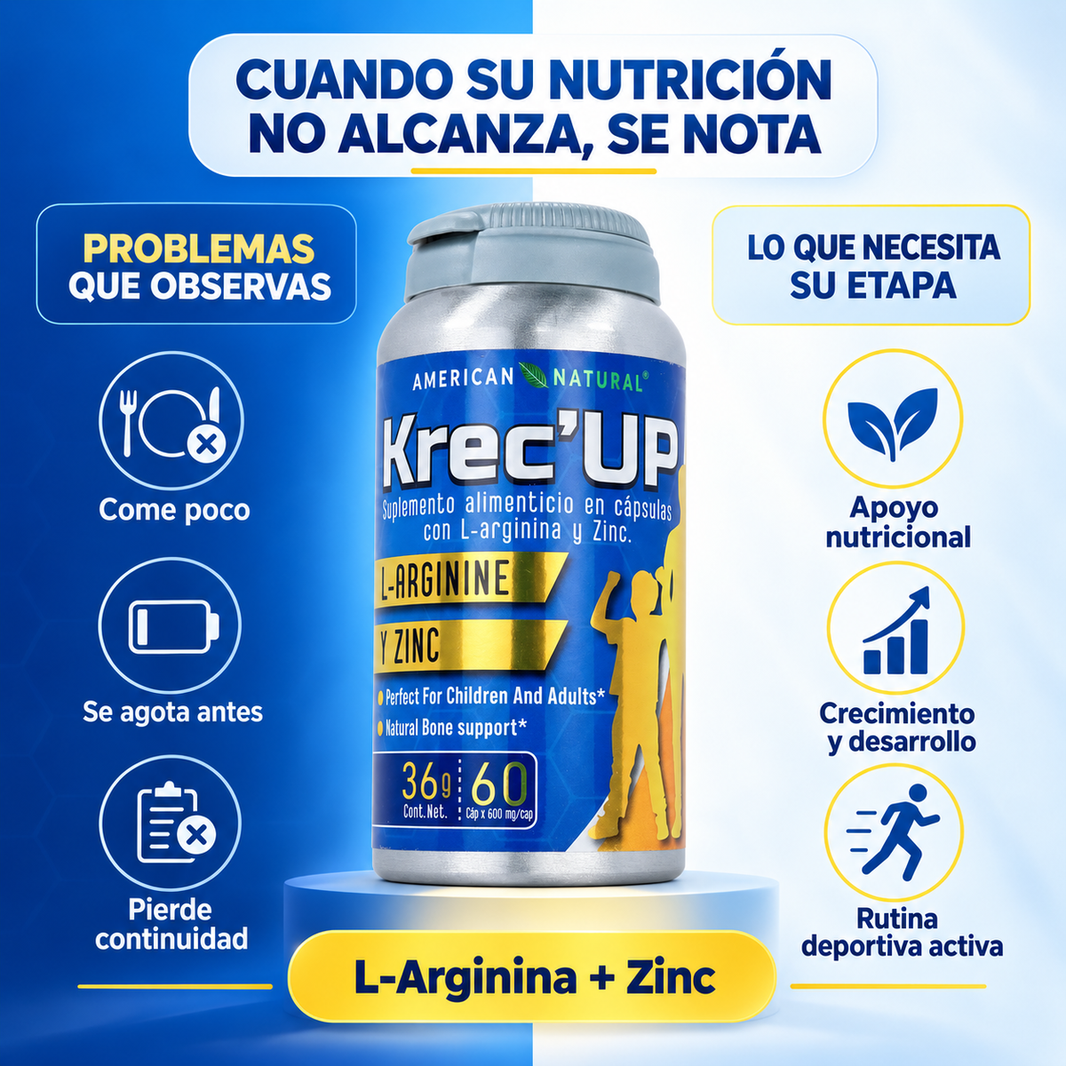 Krec'Up — CRECER Y ENTRENAR EXIGE MÁS