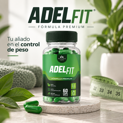 ADEL-FIT – Cápsulas para Control de Peso, Apetito y Metabolismo | 60 Cápsulas