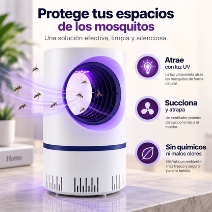 Lámpara Atrapa Mosquitos UV