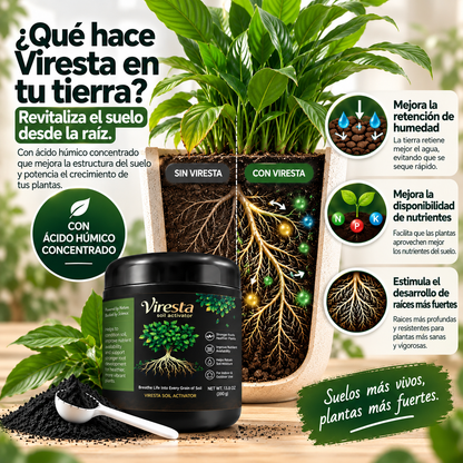 Viresta – Activa tu Suelo, Fortalece tus Plantas 🌿