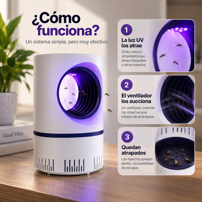 Lámpara Atrapa Mosquitos UV