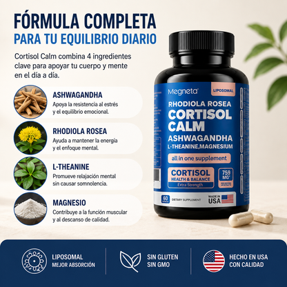 Cortisol Calm - Menos Estrés, Más Equilibrio
