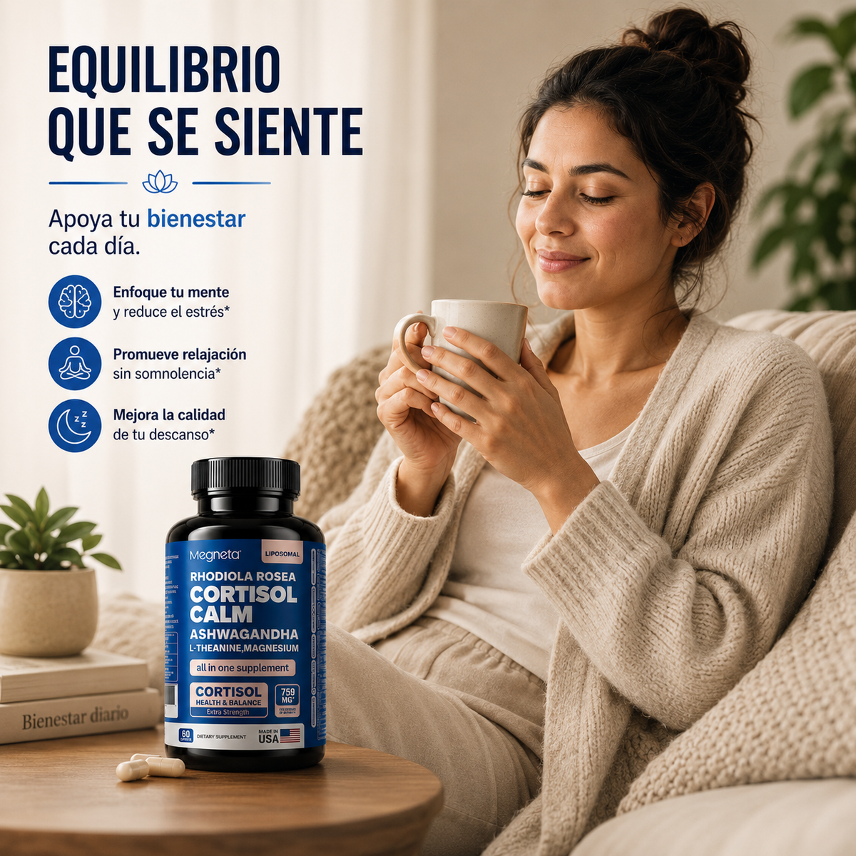 Cortisol Calm - Menos Estrés, Más Equilibrio