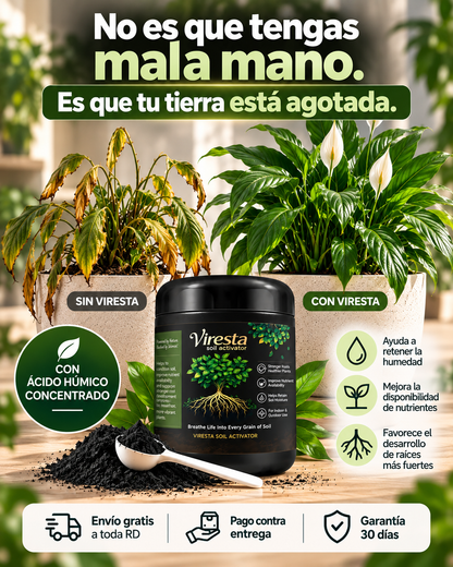 Viresta – Activa tu Suelo, Fortalece tus Plantas 🌿