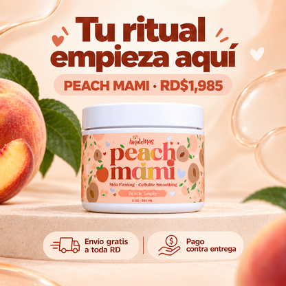 Peach Mami 🍑 Crema Reafirmante y Suavizante para la Piel