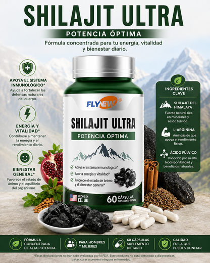 Shilajit Ultra - MAS RESISTENCIA, MAS CARACTER