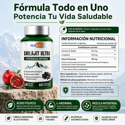 Shilajit Ultra - MAS RESISTENCIA, MAS CARACTER