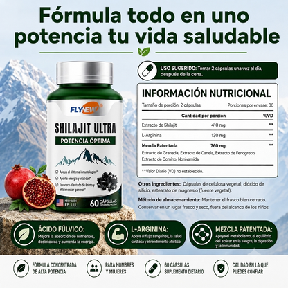 Shilajit Ultra - MAS RESISTENCIA, MAS CARACTER